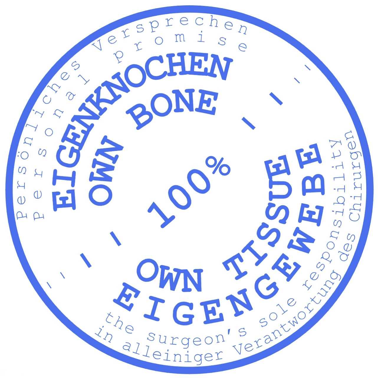 Eigenknochen Siegel